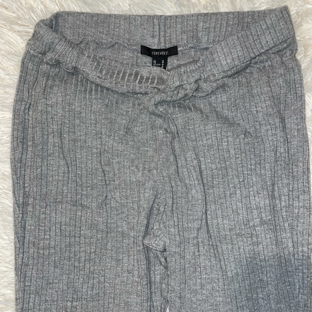 SOFT BOOTCUT RIBBED LEGGINGS